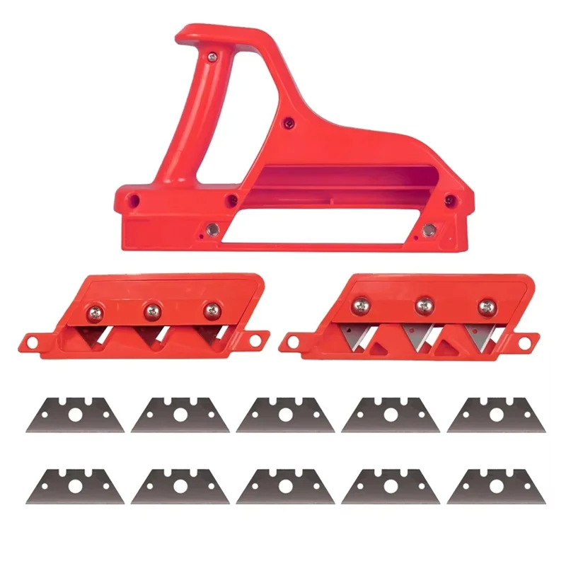 A58Z Plasterboard Quick Cutter, Gypsum Board Hand Plane For Drywall Edge Chamfering At 45°/60° For Precise Woodworking Trimmer