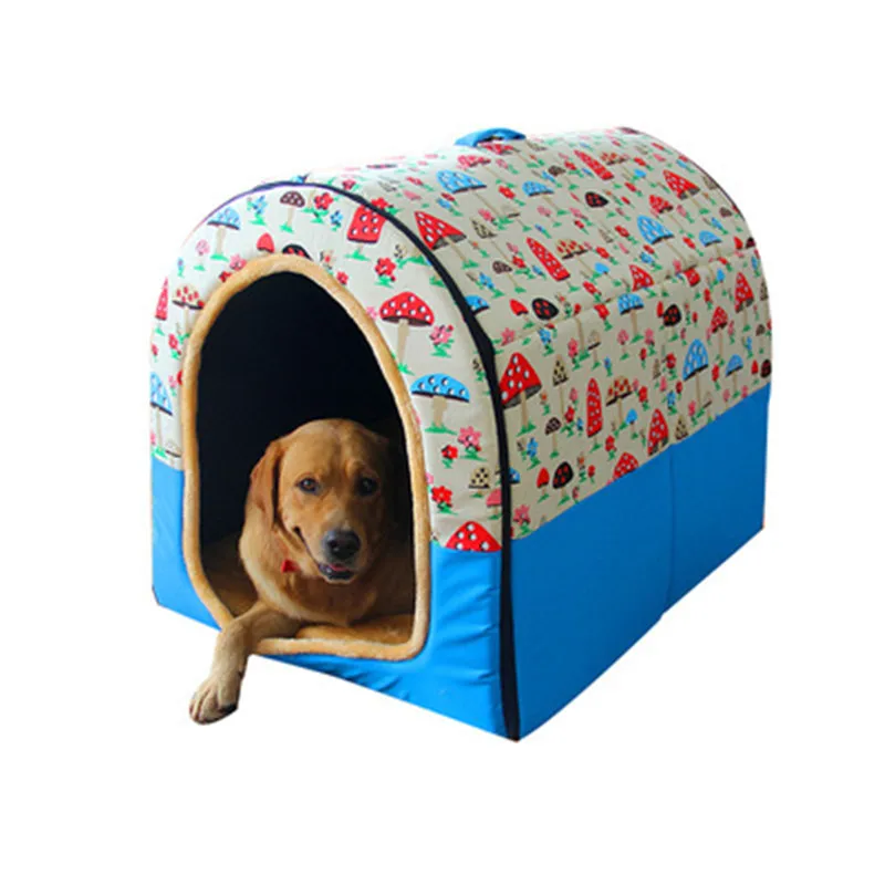 80-120kg Dog Kennel Pet Supplies Pet Kennel Can Be Disassembled and Washable Closed Warm Large-Sized Dog House Cat Kennel Warmth