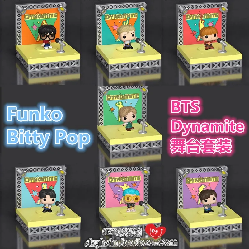 Оригинальная мини-фигурка Funko Pop BTS: Минь Юнги, Пак Джимин, Ким Тэхён – украшение для комнаты, подарок для мальчика