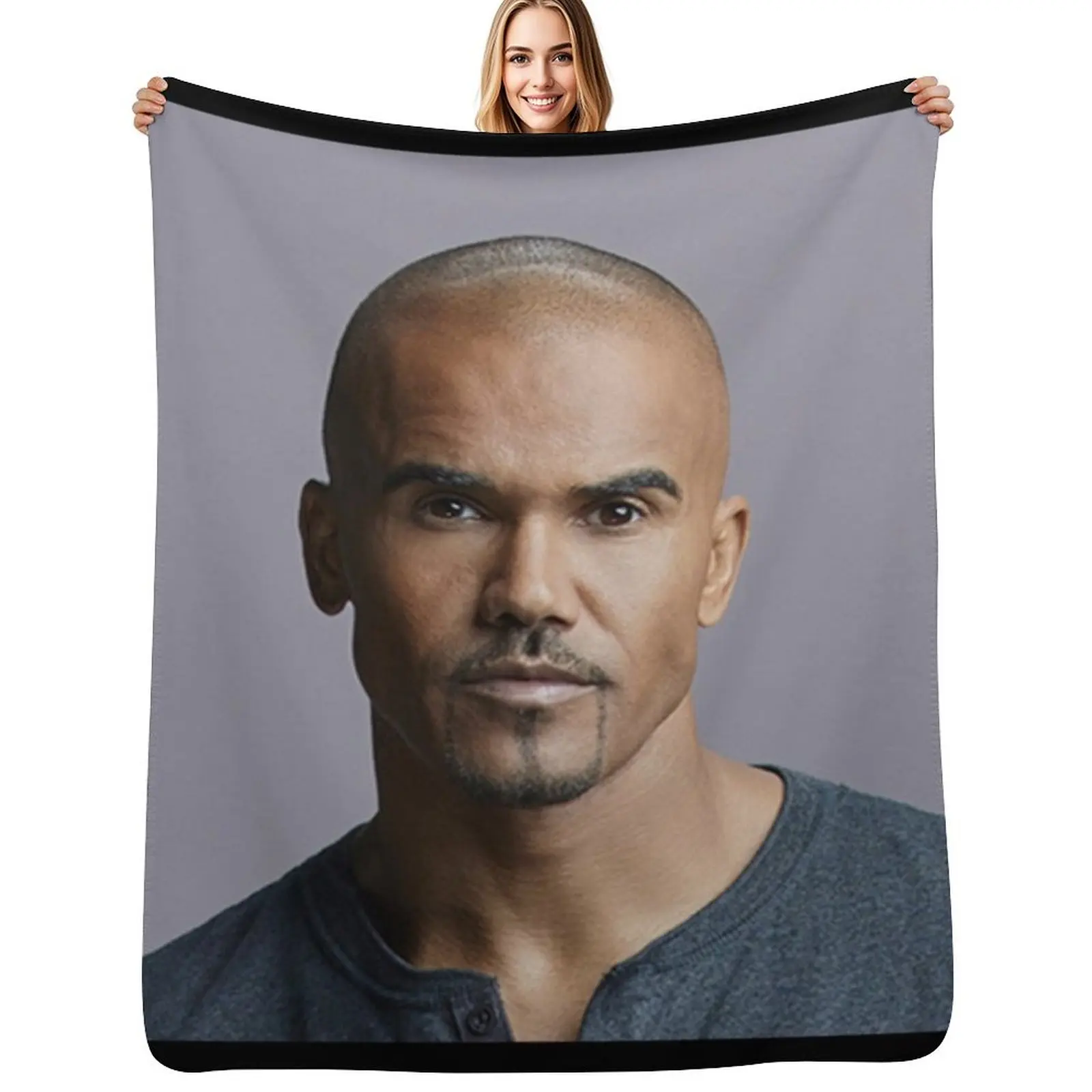 

shemar moore Throw Blanket Decoratives Summer Beddings Cute Sofa Throw Blankets