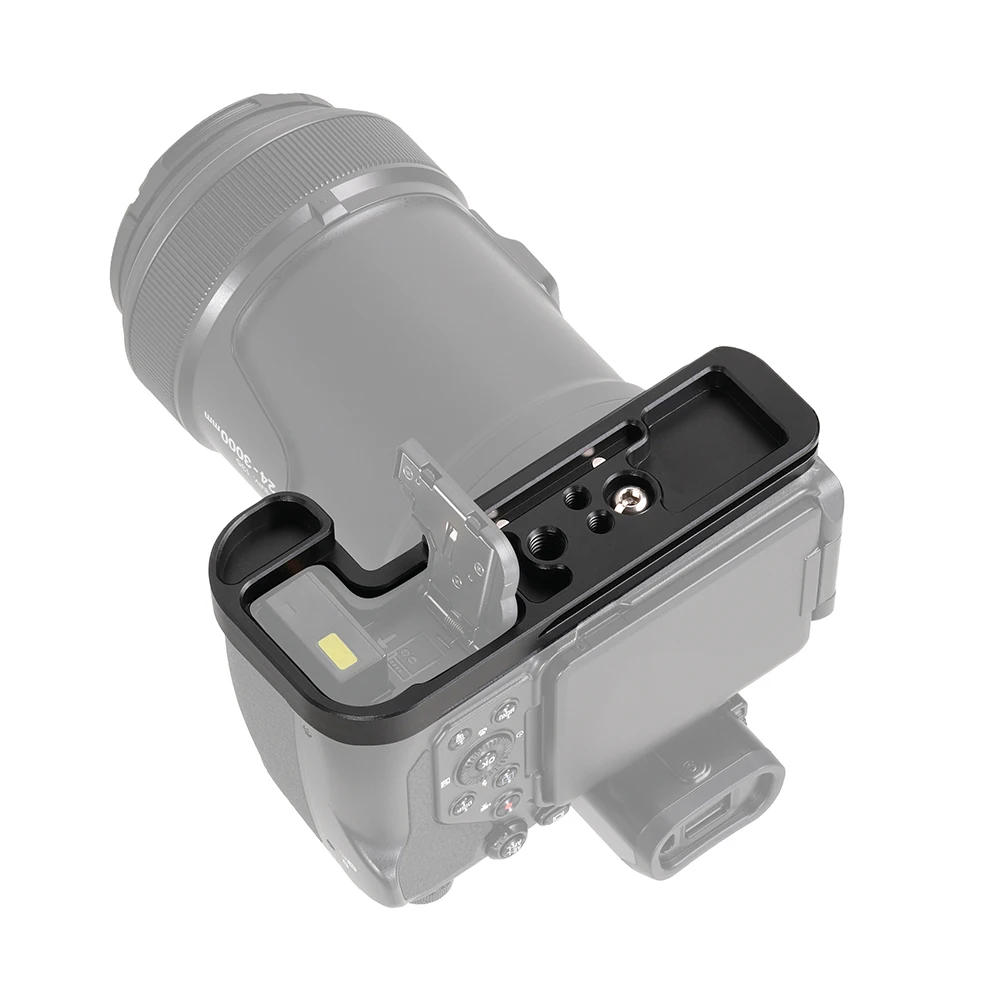 FOTGA For Nikon P1100 Quick Release L Plate Bracket Holder Hand Grip For Nikon P1000 Digital Camera For Arca Swiss Tripod Head