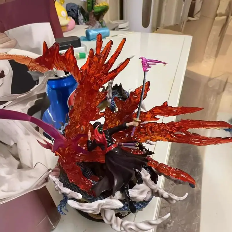 One Piece Kaido Zoro Battle Modle Anime Figure Model Statue Collection Desktop Decoration Ornament Toys Gifts For Fans
