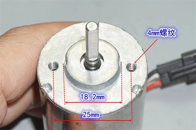 Disassemble 12V low speed high torque brushless motor 3000 rpm inner rotor rare earth medium strong magnetic 540 brushless motor