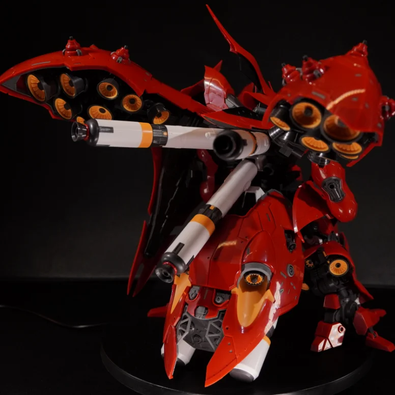 Red Soul Model RG Nightingale Action Figure MSN-04-2 1/144 Schaal Assembly Model Kit Room Decor UC Anime Figuren Verjaardagscadeau