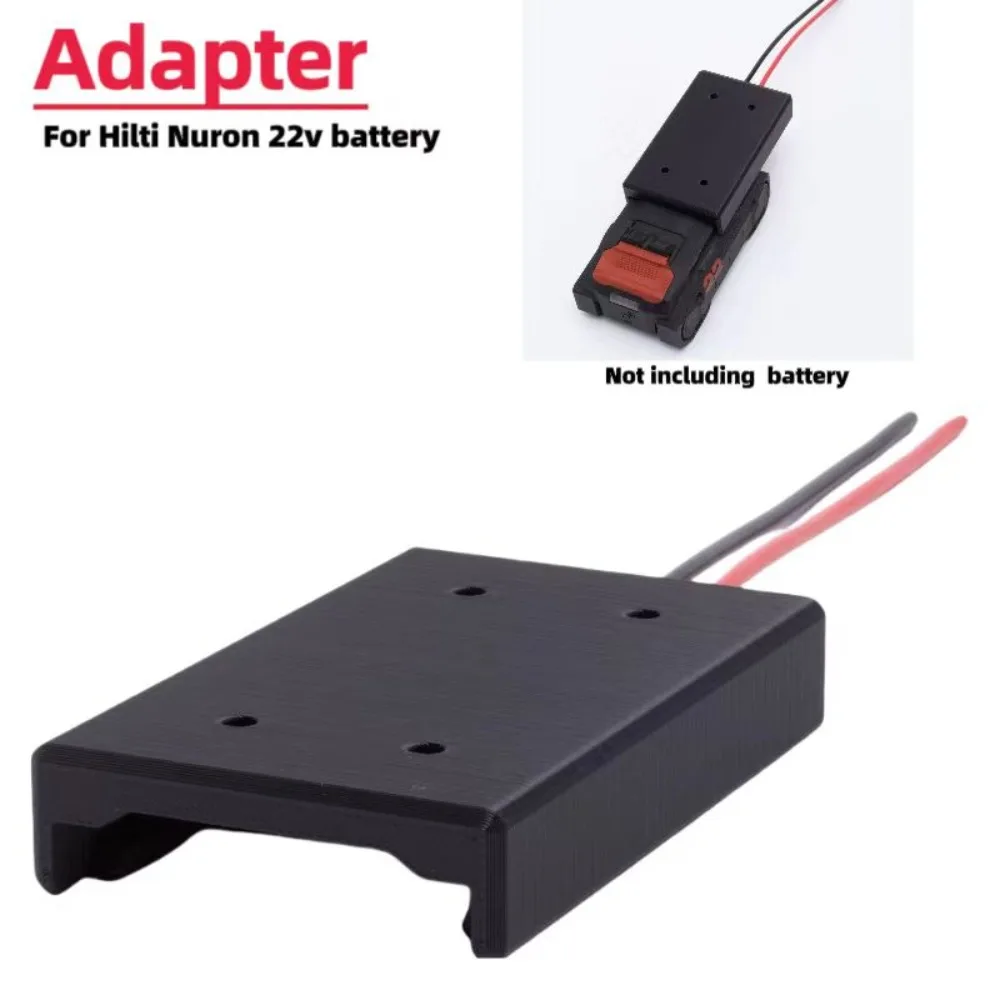 Adaptador de Bateria de Iões de Lítio 14awg Faça Você Mesmo para Hilti Nuron B2255 Nuron B22170 Nuron B22255 Nuron