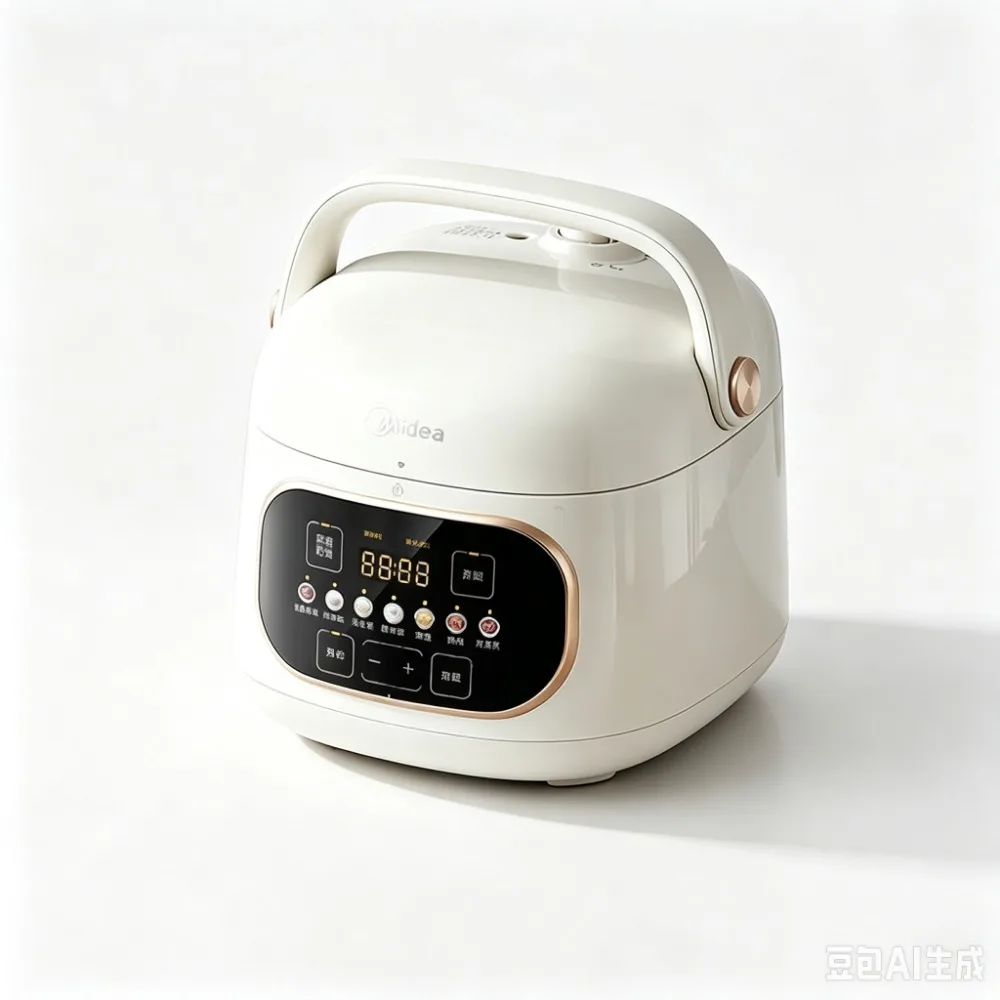 Midea electric pressure cooker 2.2L mini non-stick double bile pressure cooker multi-functional open-lid hot pot rice cooker