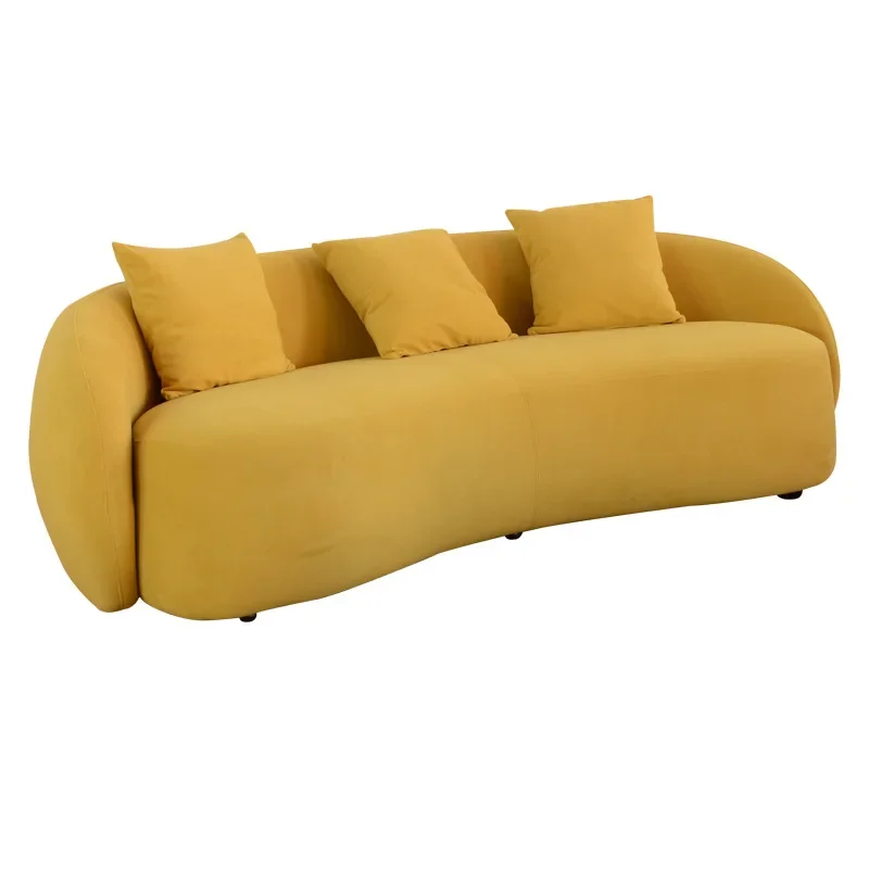 

Creative living room cashew sofa minimalist special-shaped modern arc