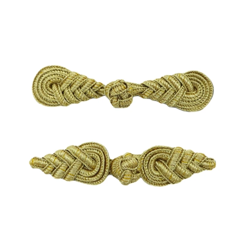 

Chinese Pipa Knot Buckle Closure Buttons Dance National Dress Cheongsam Garment