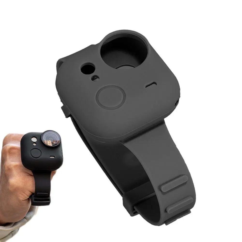 

Accessories for Insta360 GO Ultra Silicone Protective Case Wrist Strap Mount Band Anti-Scratch Shockproof Cover