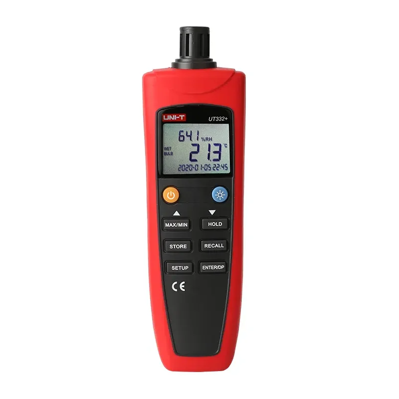 Drop Shipping UNI-T Digital Thermometer Hygrometer UT332+ Temperature Humidity Meter For Factories