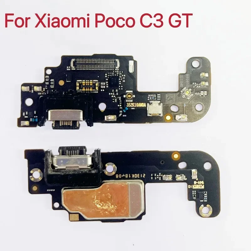 Pop Full IC Charge Board For Xiaomi Poco X3 GT X3GT Charging Port USB PCB Dock Plate Microphone Charger Flex Cable