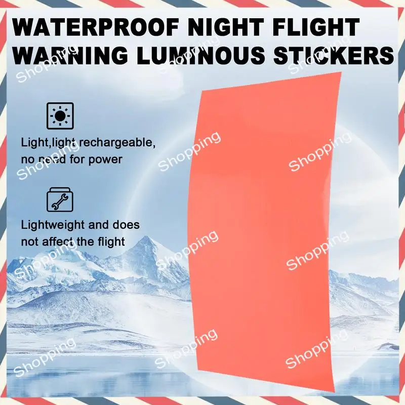 

M20K Colorful Luminous Stickers For DJI Flip Waterproof Night Flight Warning Luminous Stickers Drone Color Change Sticker
