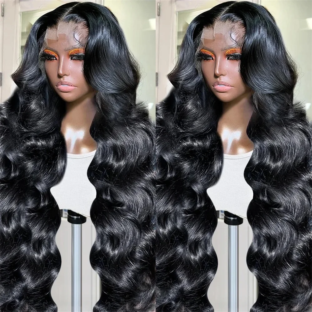 360 Full Lace Wig 32 Inch Body Wave Lace Front Wig Sale Brazilian 13x4 13x6 Transparent Lace Frontal Human Hair Wigs For Women