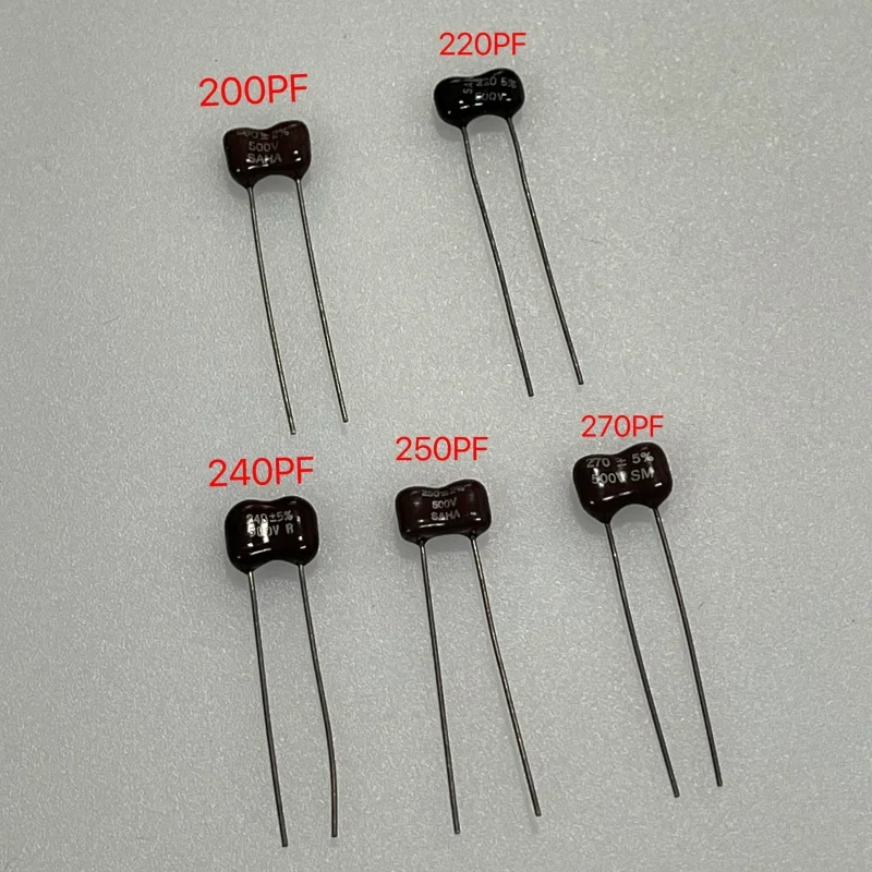 2PCS Fever Silver Mica Capacitor 200PF 220PF 240PF 250PF 270PF 500V High Precision