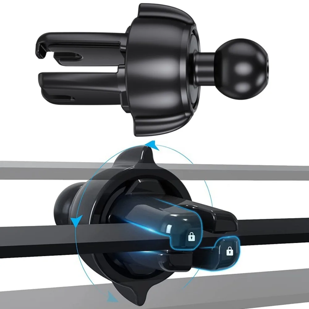 

Charger Bracket In Car Ball Head Base Car Cellphone Support Car Phone Holder Gravity Bracket 17mm Ball Head Car Air Vent Mount