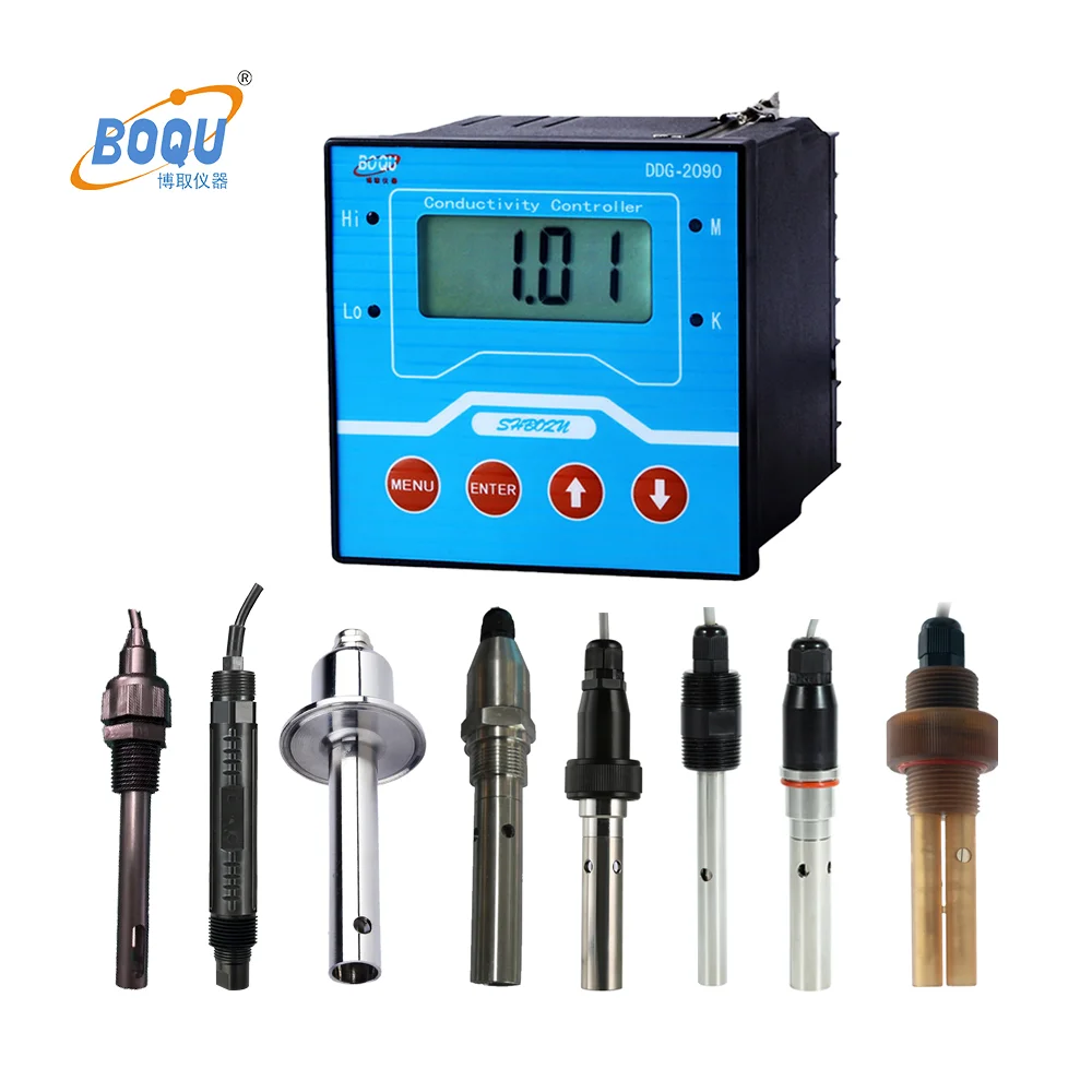 

DDG-2090 Защита окружающей среды AC 220V 50Hz Online Water Electrical EC TDS контроллер солености проводимости монитор измеритель
