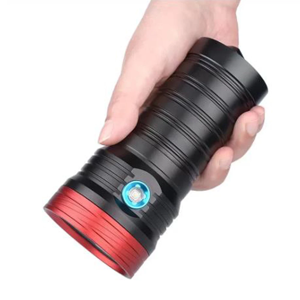 High Power Led Flashlight Super Bright 4 Modes Torch Rechargeable Ultra Powerful Outdoor Tactical Hand Lamp Camping Lantern