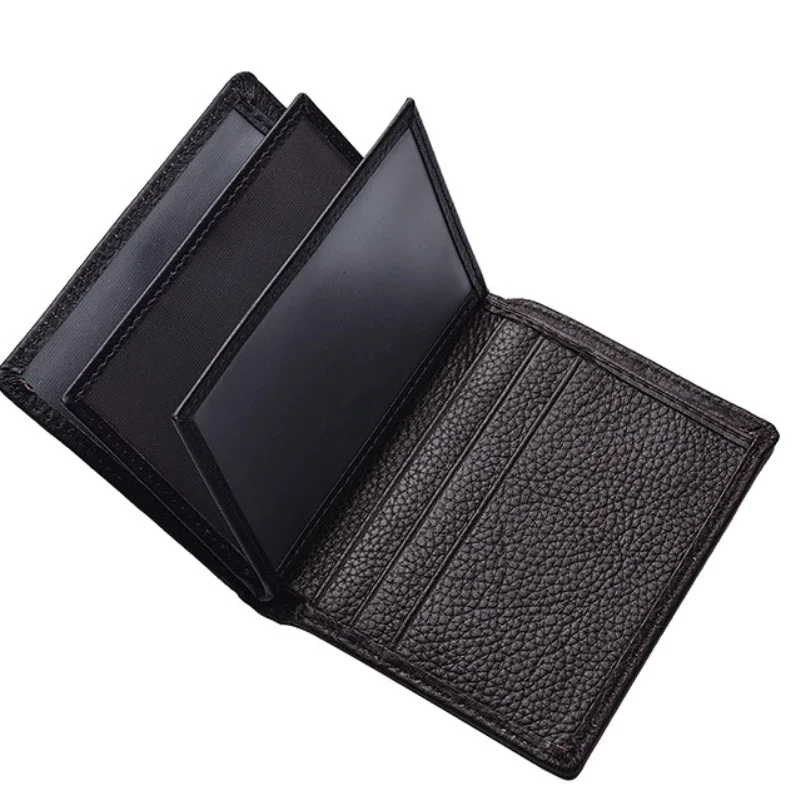 Men's Wallet Fashion High Quality Pu Male Card Bag Credit Card Driver's License Storage Bag