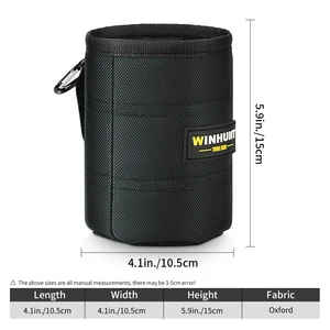 Kantong Sabuk Alat Hitam Tahan Lama-Tas Penyimpanan Sekrup & Kuku Multifungsi, Organizer Tahan Aus yang Menebal untuk Perbaikan Rumah 8 sabuk alat anak penjualan terbaik - №