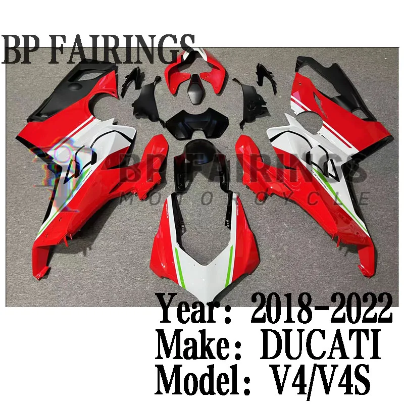 For DUCATI panigale V4 2018 2019 2020 2021 2022 New ABS Motorcycle Full Fairings for ducati V4 V4S 18 19 20 21 22 Bodyworks