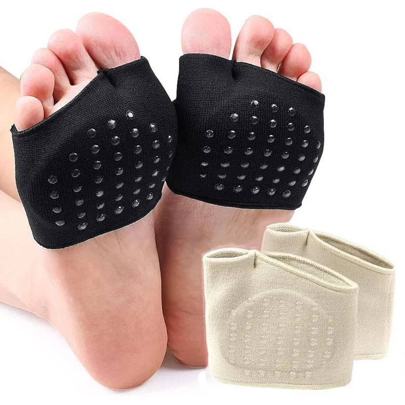 Coussretours de compression pour pied métatarsien avec gel antidérapant, doux, avant-pied, balle, callosités, ampoules, métatarsalgie, instituts, oto