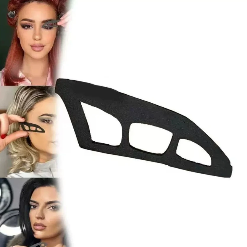 1-50PCs Female Eye Shadow Tool Multi-function Quick Eye Makeup Template Universal Eye Shadow Makeup Tool Suitable For Beginners