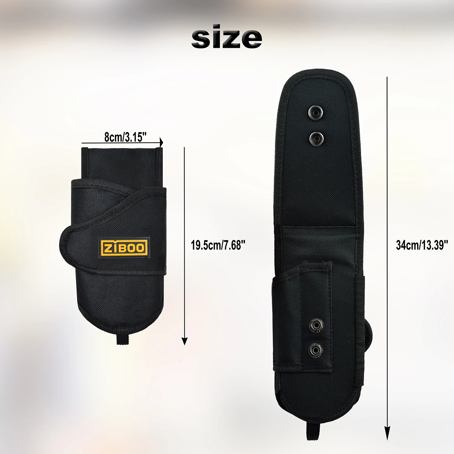 ZIBOO C30 Rugged Fabric Holster Compatible with  T6-1000 T6-600 T5-H5-1AC H-T6