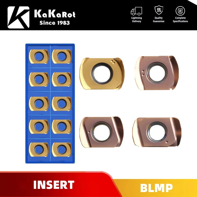 KaKarot BLMP0603 RM BLMP0904R M ENMU100412 Carbide Insert Milling Turning Tools CNC Lathe Metal Cutter BLMP 0603 Lathe Inserts