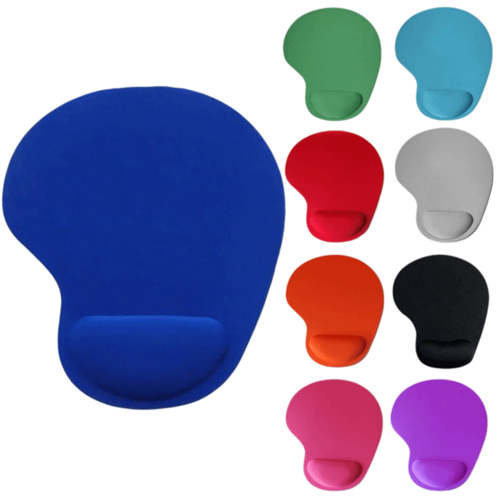 Premium EVA Mouse Pad with Wrist Support Non-Slip Ergonomic Mouse Mat Waterproof Multiple Color Mice Mat Computer Use