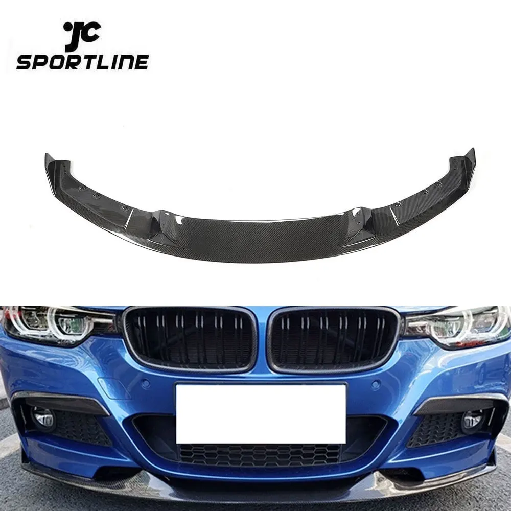 

MA Style F30 F35 Carbon Fiber Car Front Lip For BMW 320i 325i 328i 330i 335i M Sport Sedan 4-Door 2013-2018