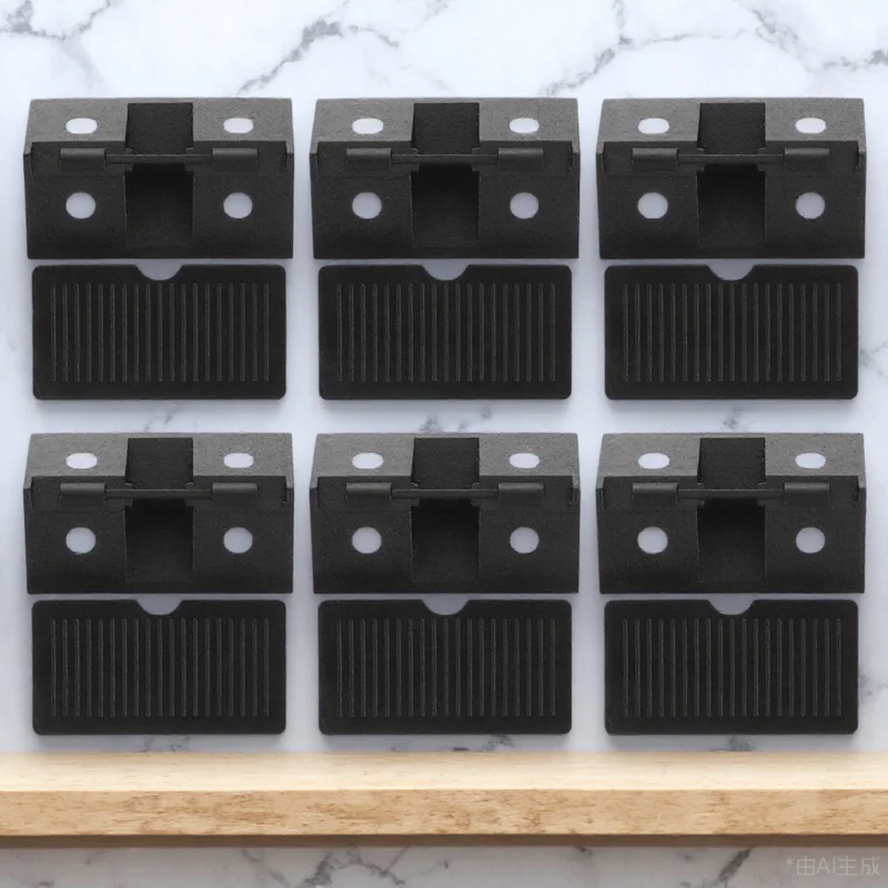 

100pcs Cabinet Corner Braces Plastic Angle Brackets For Cabinet Wardrobe Shelf Durable Right Angle Connector Bracket