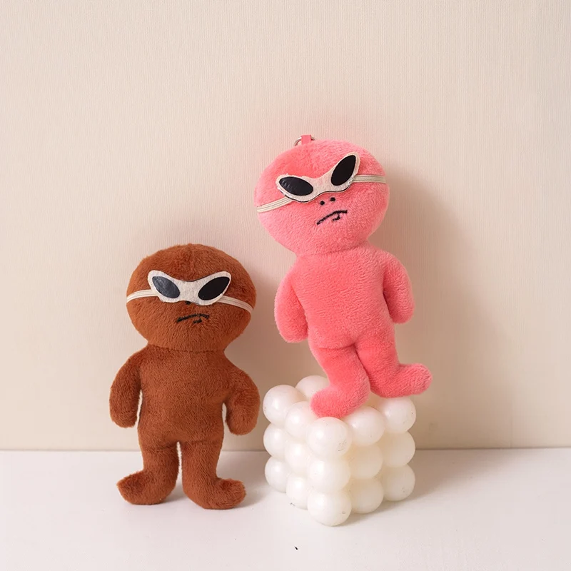 الإبداعية الغريبة أفخم المفاتيح لطيف الكرتون دمية محشوة على ظهره مفاتيح السيارة ديكور قلادة Kawaii هدية للبنين بنات