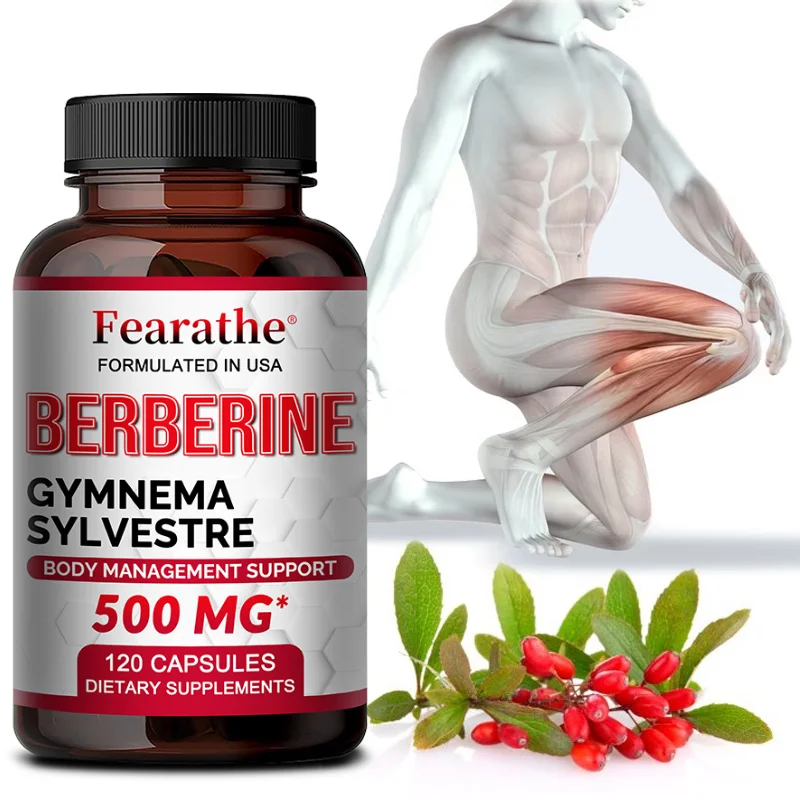 

Berberine HCl Capsules with Ceylon Cinnamon, Natural Antioxidant, Support Metabolic Digestive Cardiovascular & Immune Wellness