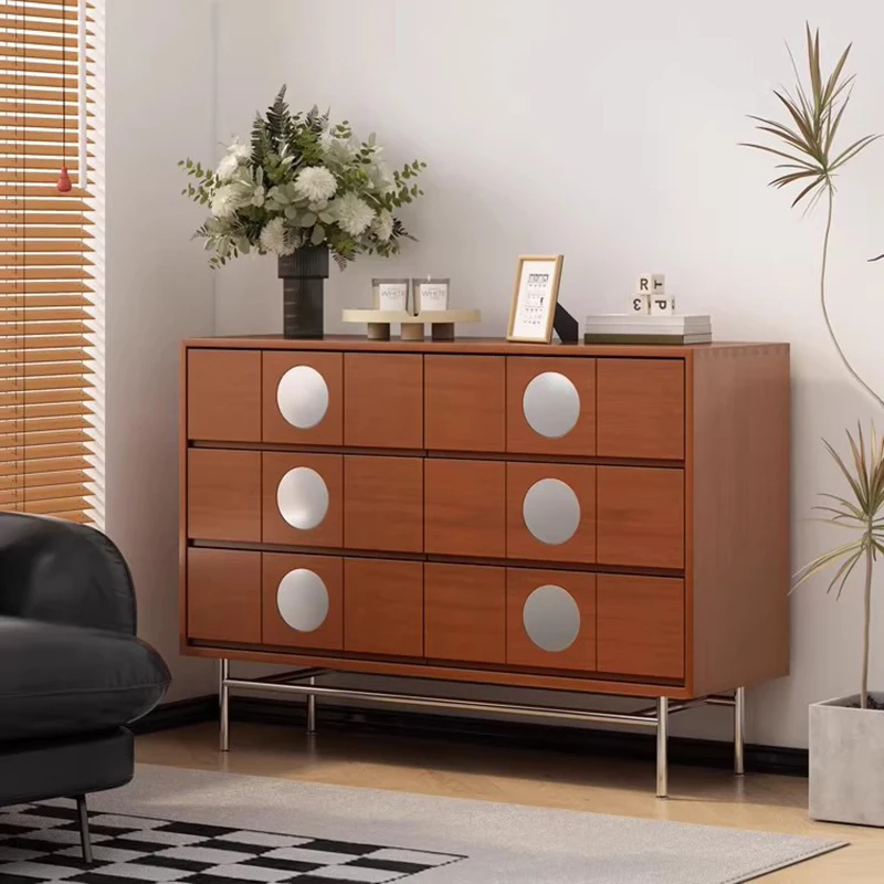 Vintage Drawer Storage Cabinet Large Crafters Modern Luxury Locker Cabinet File Standing Woonkamer Kasten Living Room Furniture