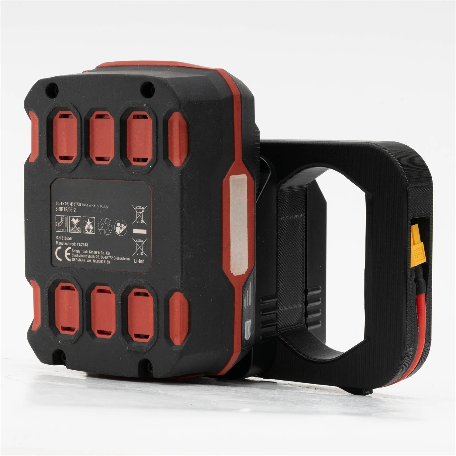 XT60 Female Socket For Eectric Tools For Parkside 2*battery Compatible With The Universal Interface Of The
