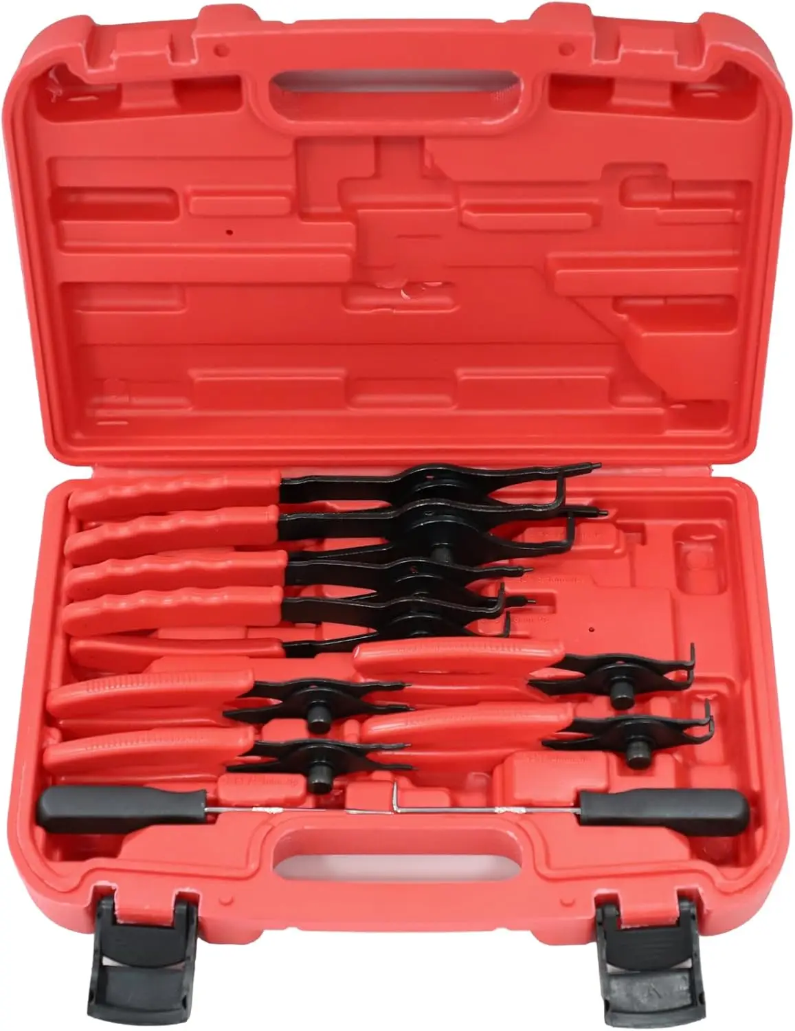 

Набор плоскогубцев для стопорных колец, 10 шт., плоскогубцы для внутреннего/внешнего стопорного кольца для автомобиля, грузовика, мотоцикла