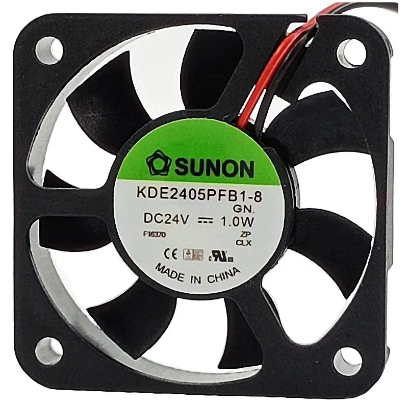 New SUNON KDE2405PFB1-8 5010 24V 1.0W Cooling Fan for Siemens Inverter