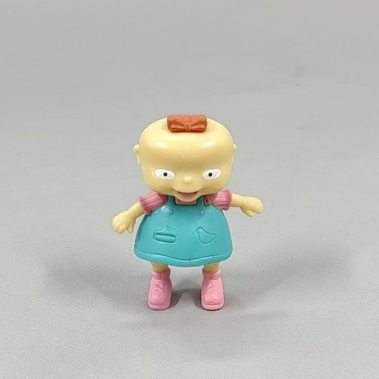 Anime Kawaii Rugrats Naughty Little Soldier Red Hair Bucktooth  Child Figure Toy