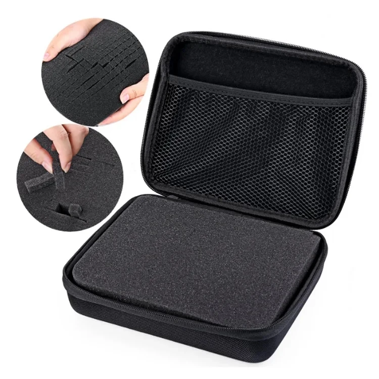 Sport Action Camera Bag DIY Carry Case Portable Waterproof Travel collection Sponge For Gopro Hero Dji Osmo Action 3 4 Insta360