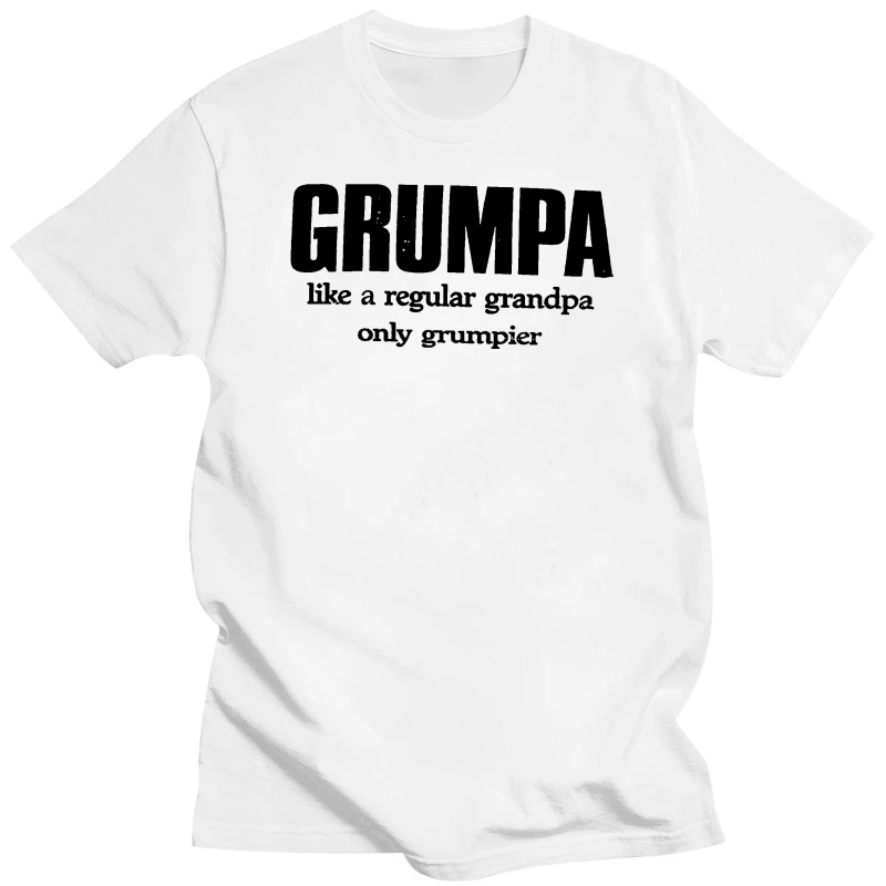 Grumpa Like A Regular Grandpa Only Grumpier T-Shirt(1)