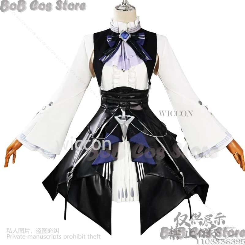 Game Zenless Zone Zero Cosplay Vivian Gothic Lolita Costume Cutecore Jirai Kei Girls Lace Vintage Dress Wig Halloween Customized
