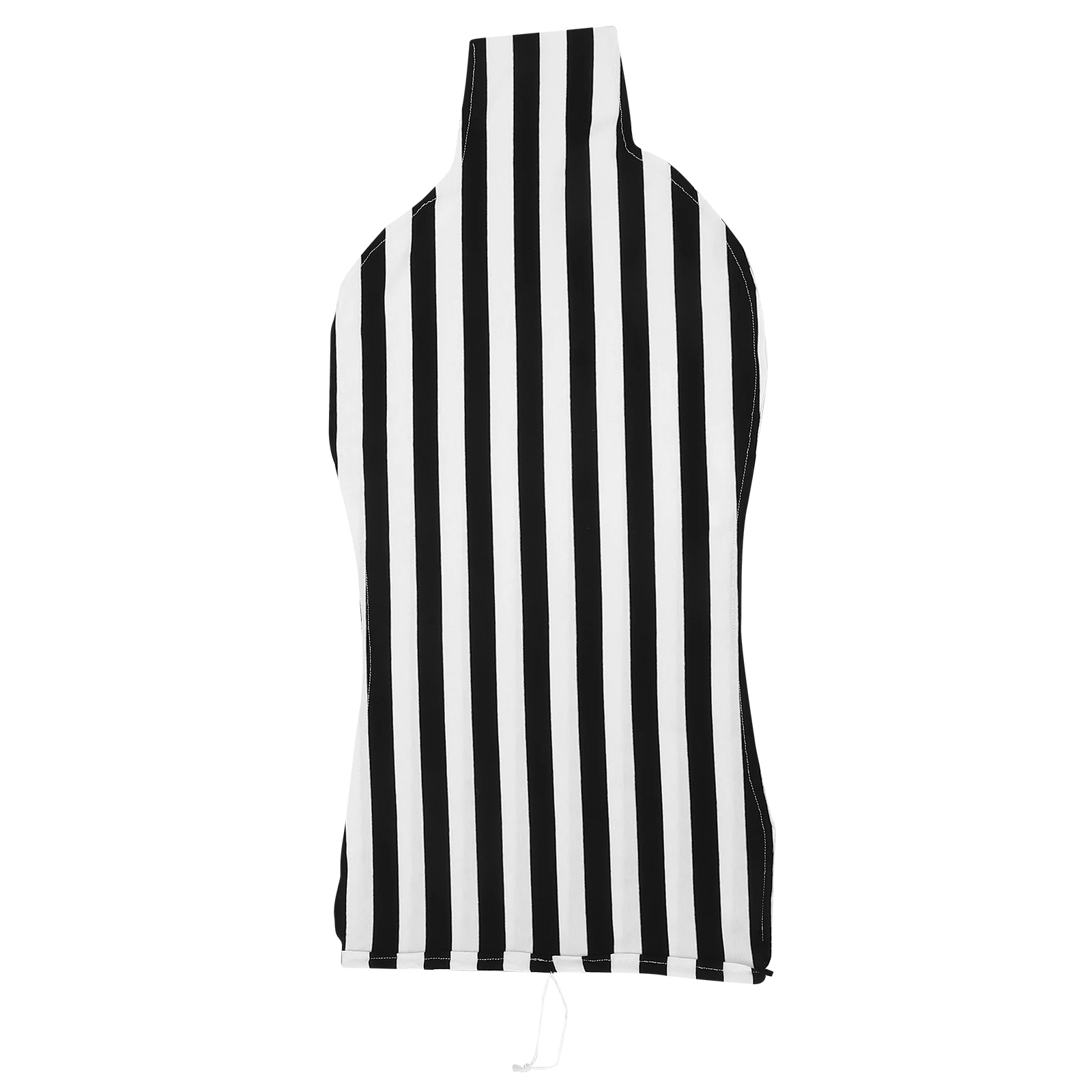 

1pc Half Body Mannequin Cover Black White Striped Cotton Non Fading Adjustable Dress Form Props Female Cloth Cover Mannequin
