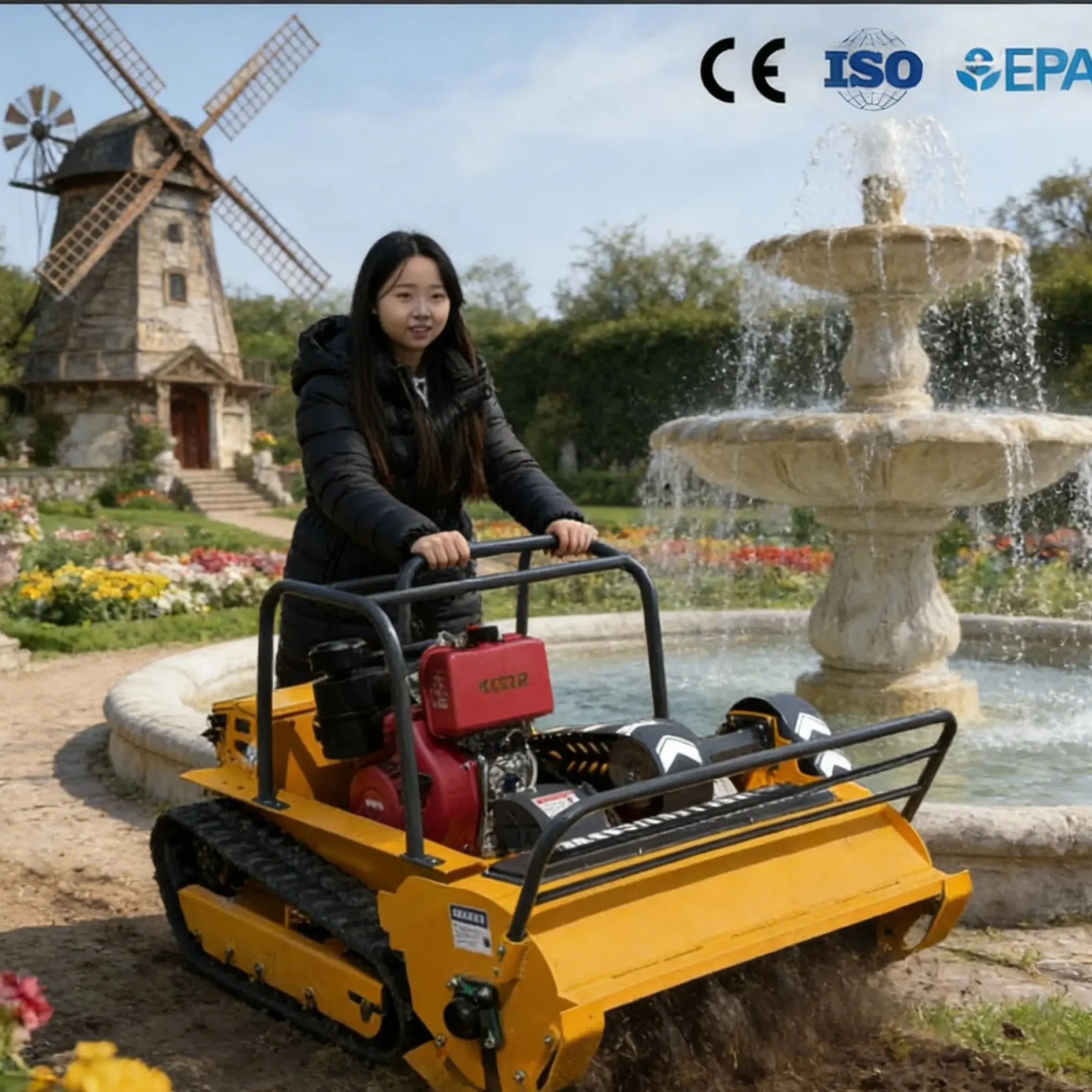 

Индивидуальные газонокосилки для гольф-полей с лезвиями 2500-3000 об/мин, для гладкой травы без дефектов, роторная косилка