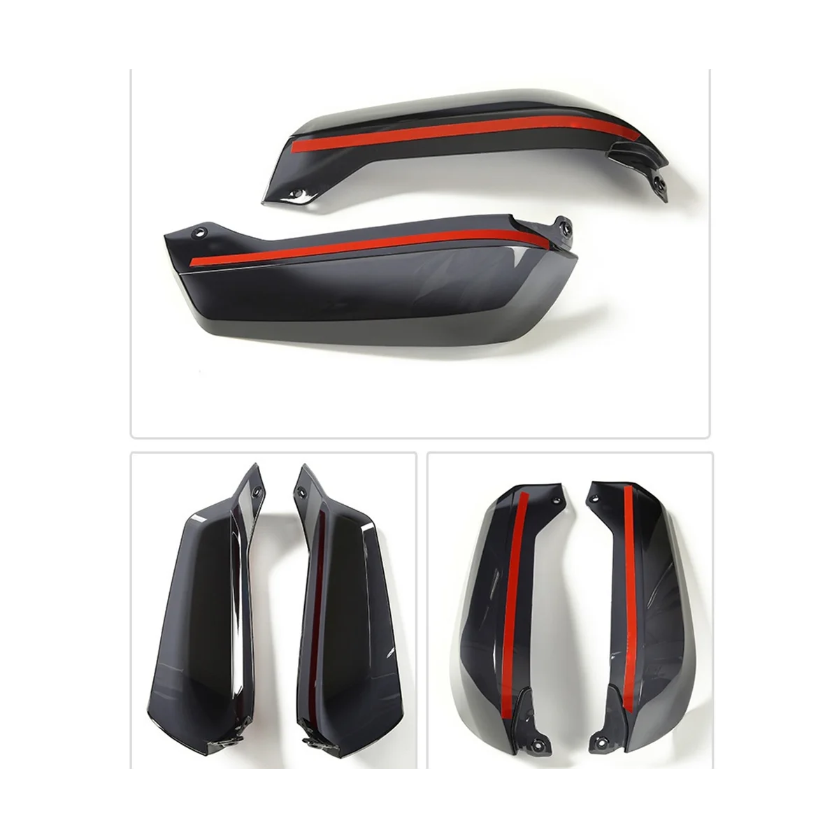 Motorcycle Legshield Leg Foot Guard Side Protector for Nmax155 Nmax125 Nmax150 2021 2022(Smoke Gray)