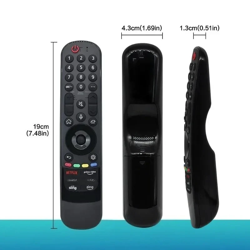 MR23GA Magic Remote for L Smart TV AKB76043102 Remote Control Replacement with Voice and Pointer Function for L 2023 UHD OLED TV
