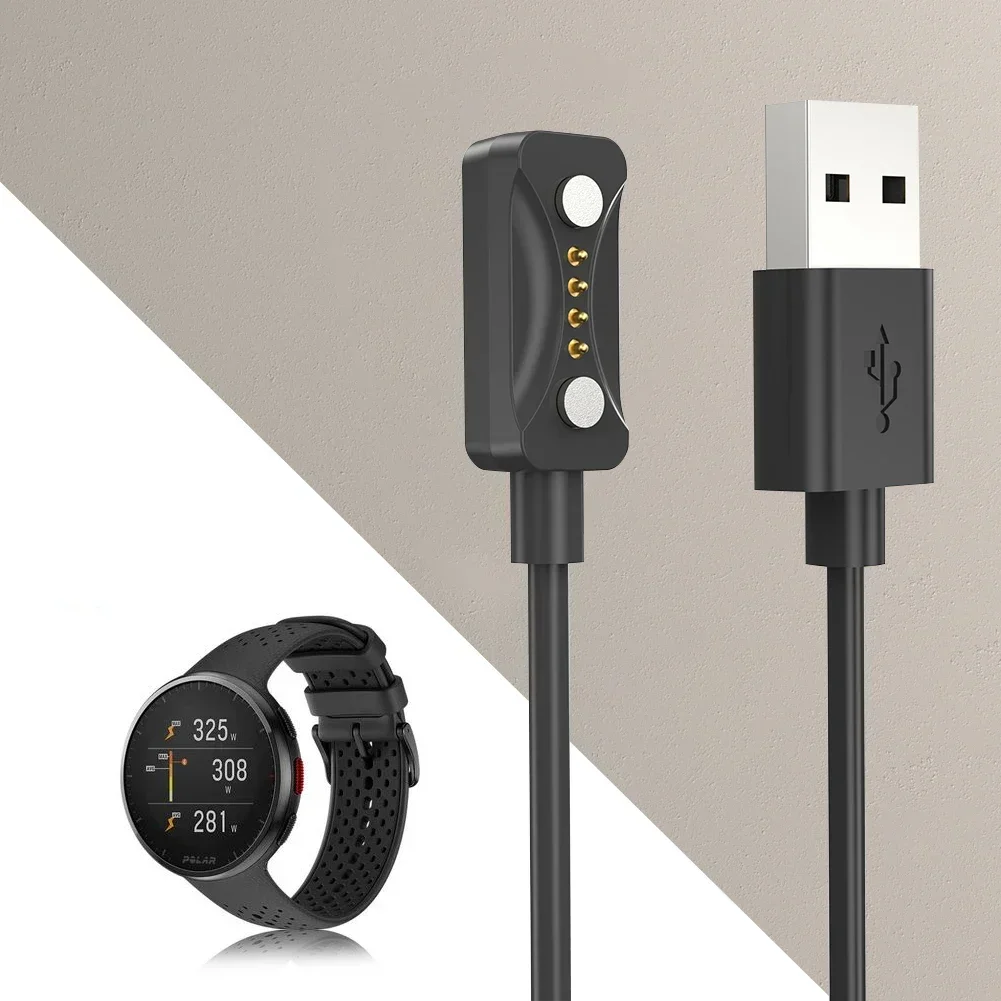 Charging Cable for Polar Pacer Pro/ Polar Ignite 3 /Vantage V3 Smart Watch Magnetic USB Charger Cord Accessories