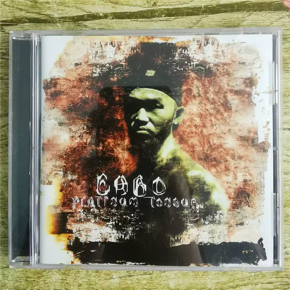 

CD DABO PLATINUM TONGUE It Is One of The Iconic Works of The Golden Age of Hip-hop in Early 2000s Japan.