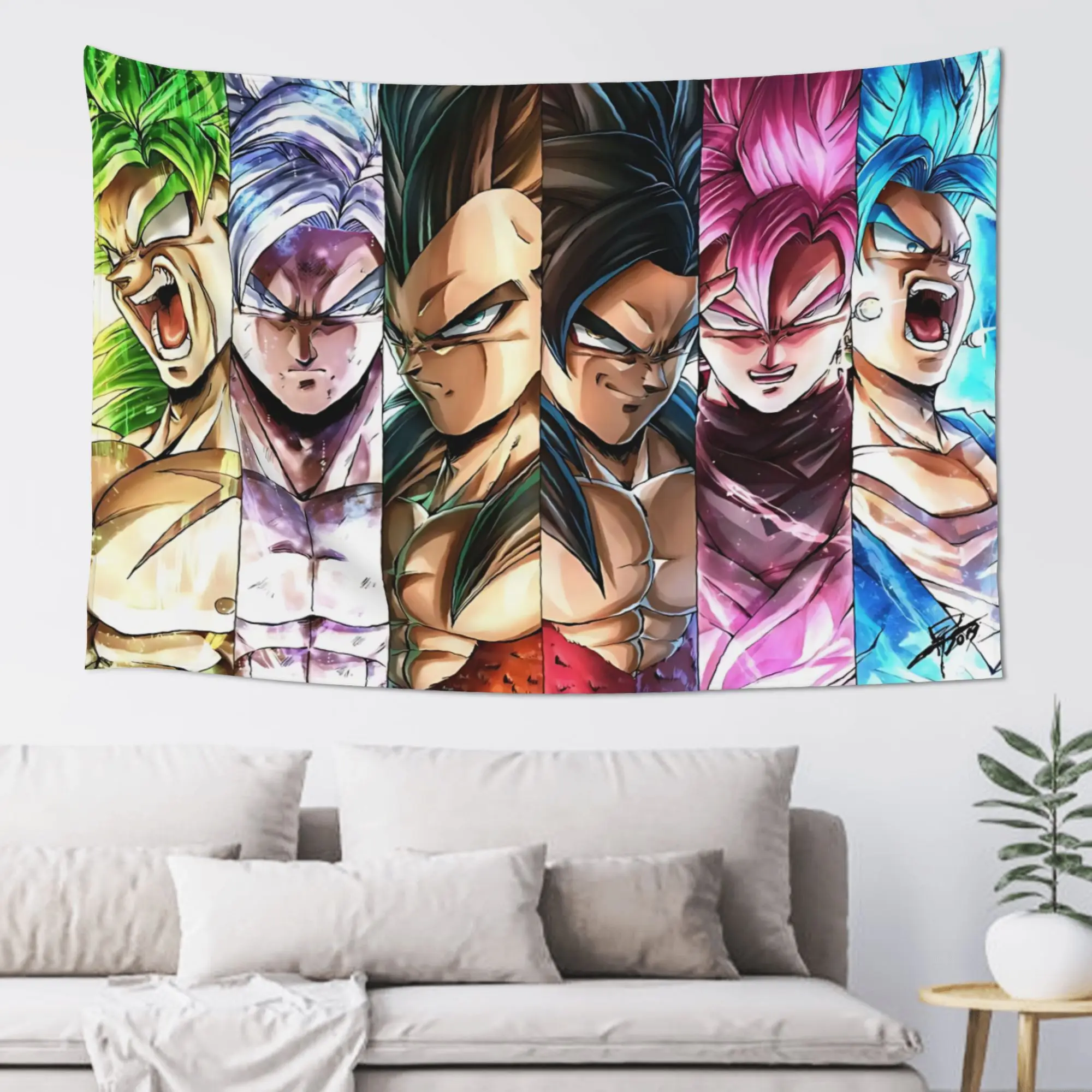 Dragon Balls Cutecore Tapestry Room decoration Goku Home Decoration Tapestry Decor Accessories Cute Room Decor