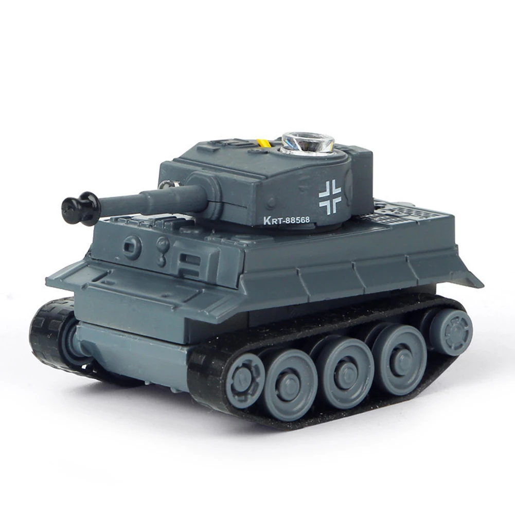 Mini RC Tank Model Electronic Vehicle Radio Control Portable Pocket Remote Control Tanks Simulation Gifts Toys for boys