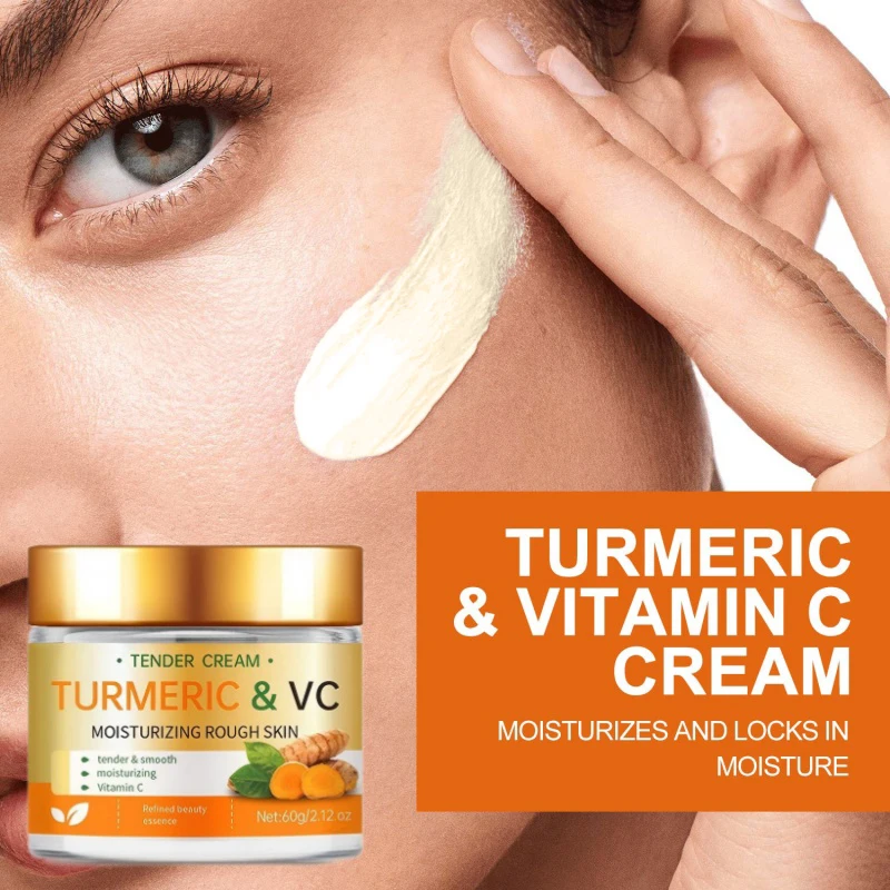 60g Vitamin C Face Moisturizer Cream Nourishing Hydrating Brightening Radiance Creamy Texture Daily Facial Care Products